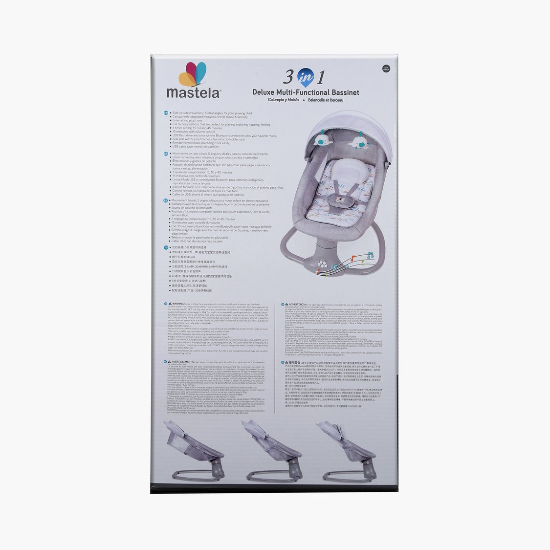 Mastela Deluxe Multi-Function Baby Swing