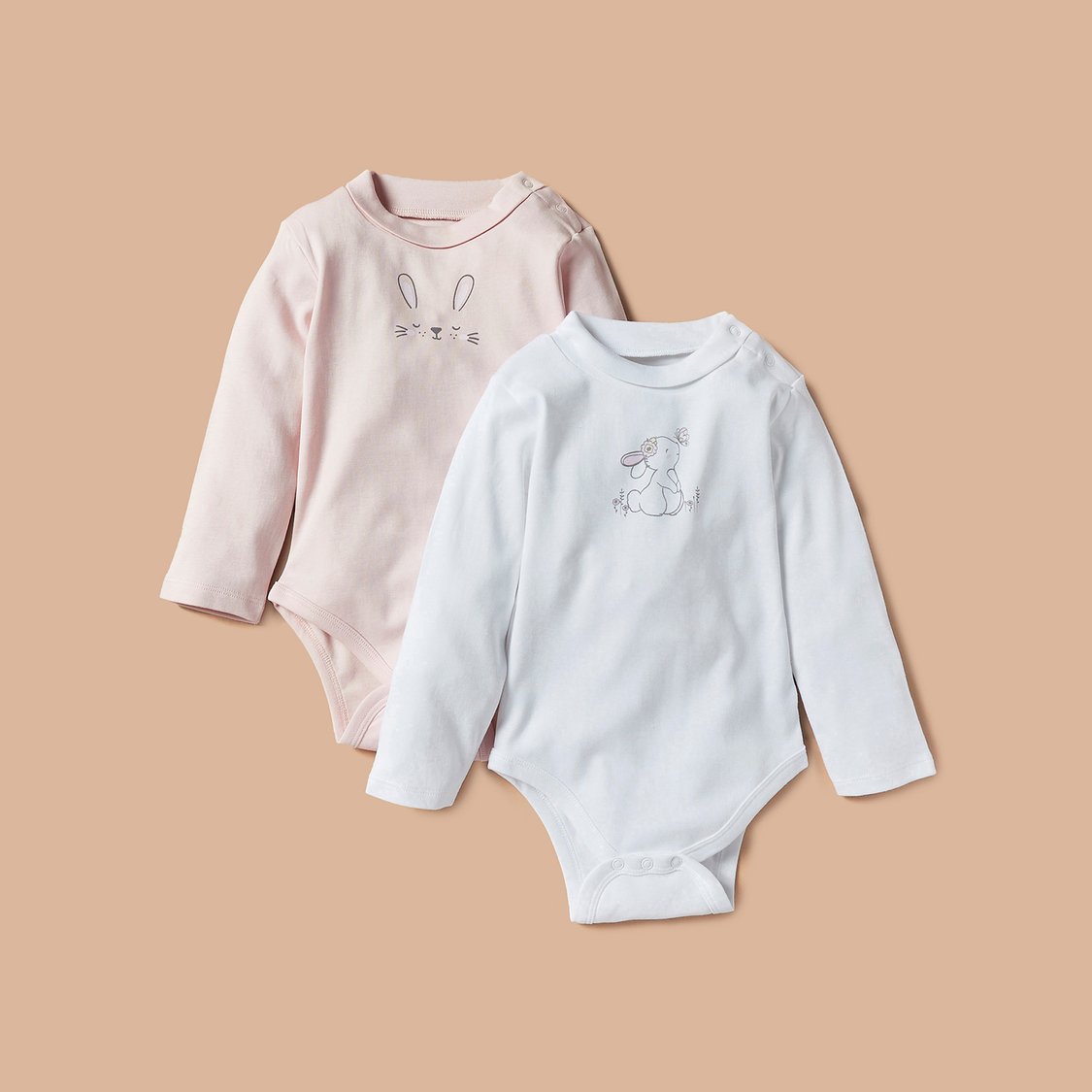 Juniors Printed Bodysuit - Set of 2