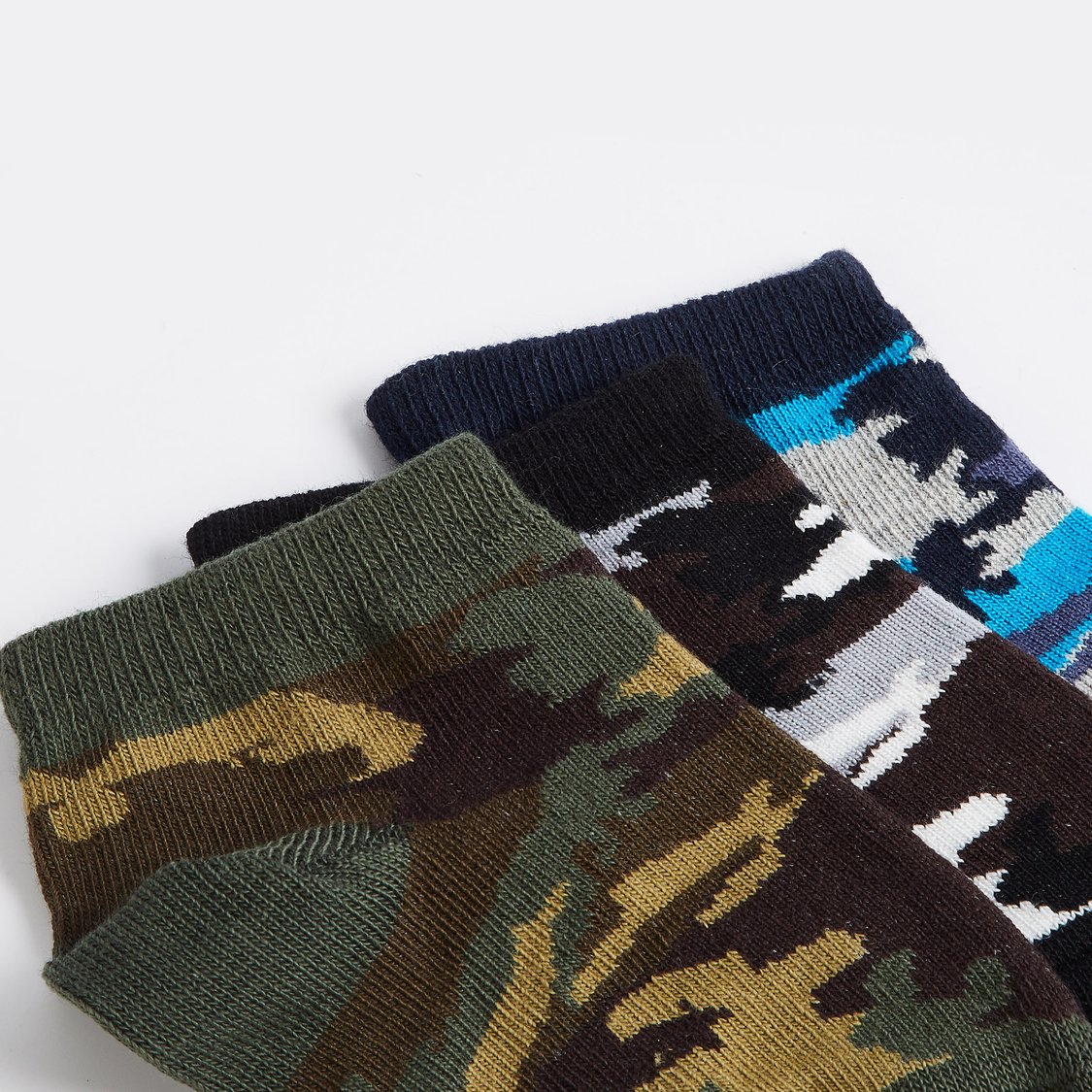 Juniors Assorted Ankle Length Socks - Set of 3