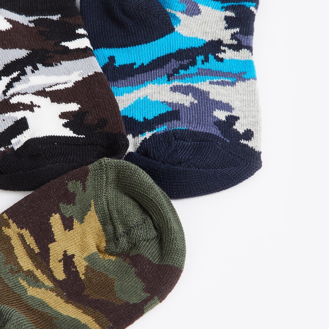 Juniors Assorted Ankle Length Socks - Set of 3