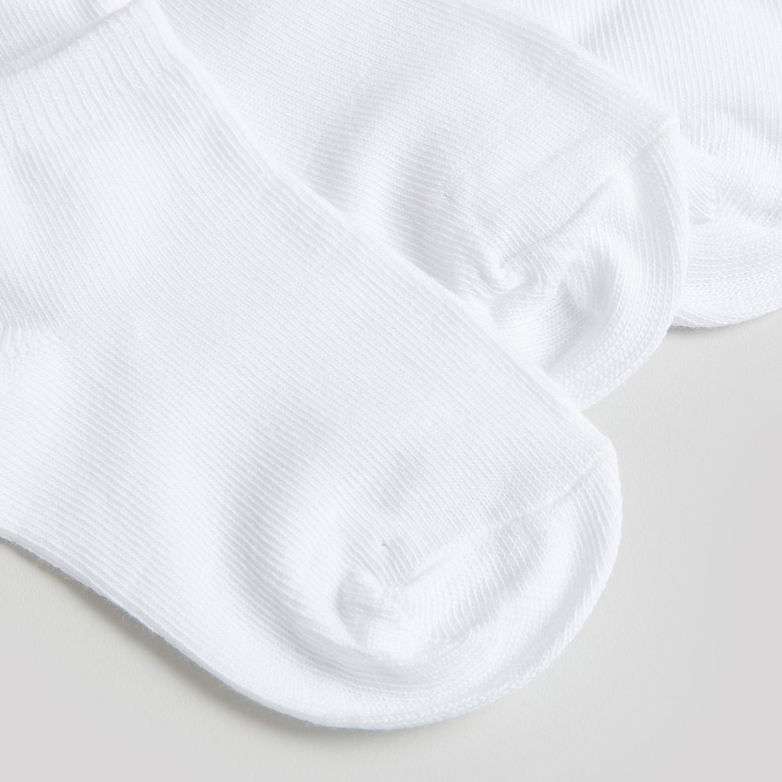 Juniors Solid Ankle Length Socks - Set of 3