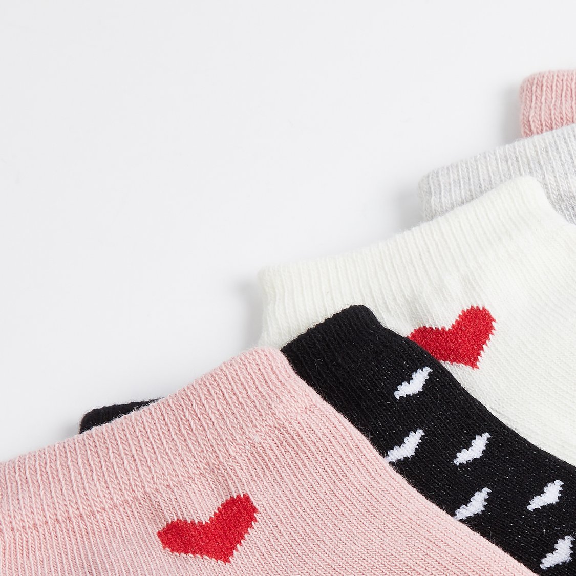 Juniors Assorted Ankle Length Socks - Set of 5