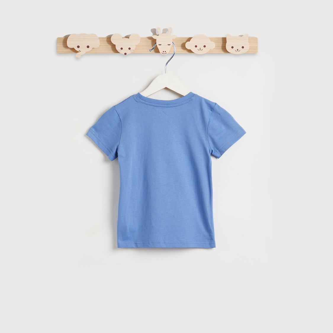 Juniors Beach Print T-shirt with Joggers Set