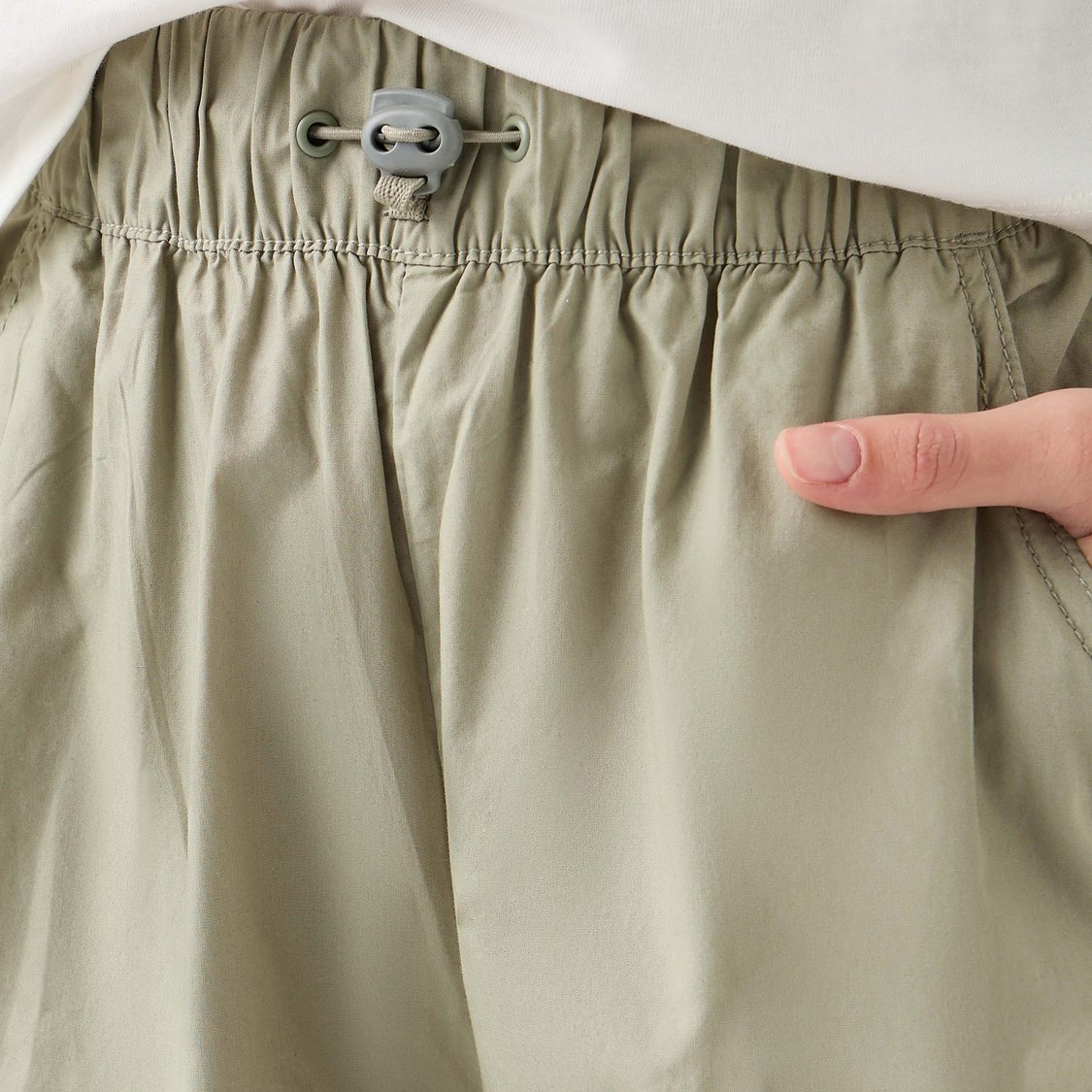 Juniors Solid Cargo Joggers
