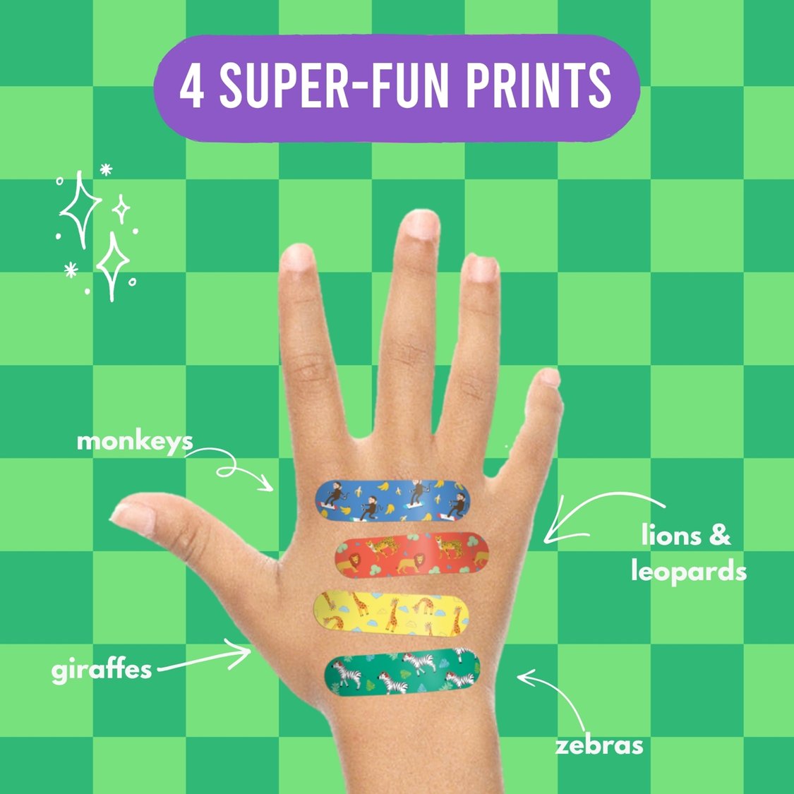 Ouchie Printed Adhesive Bandages (20 Strips)