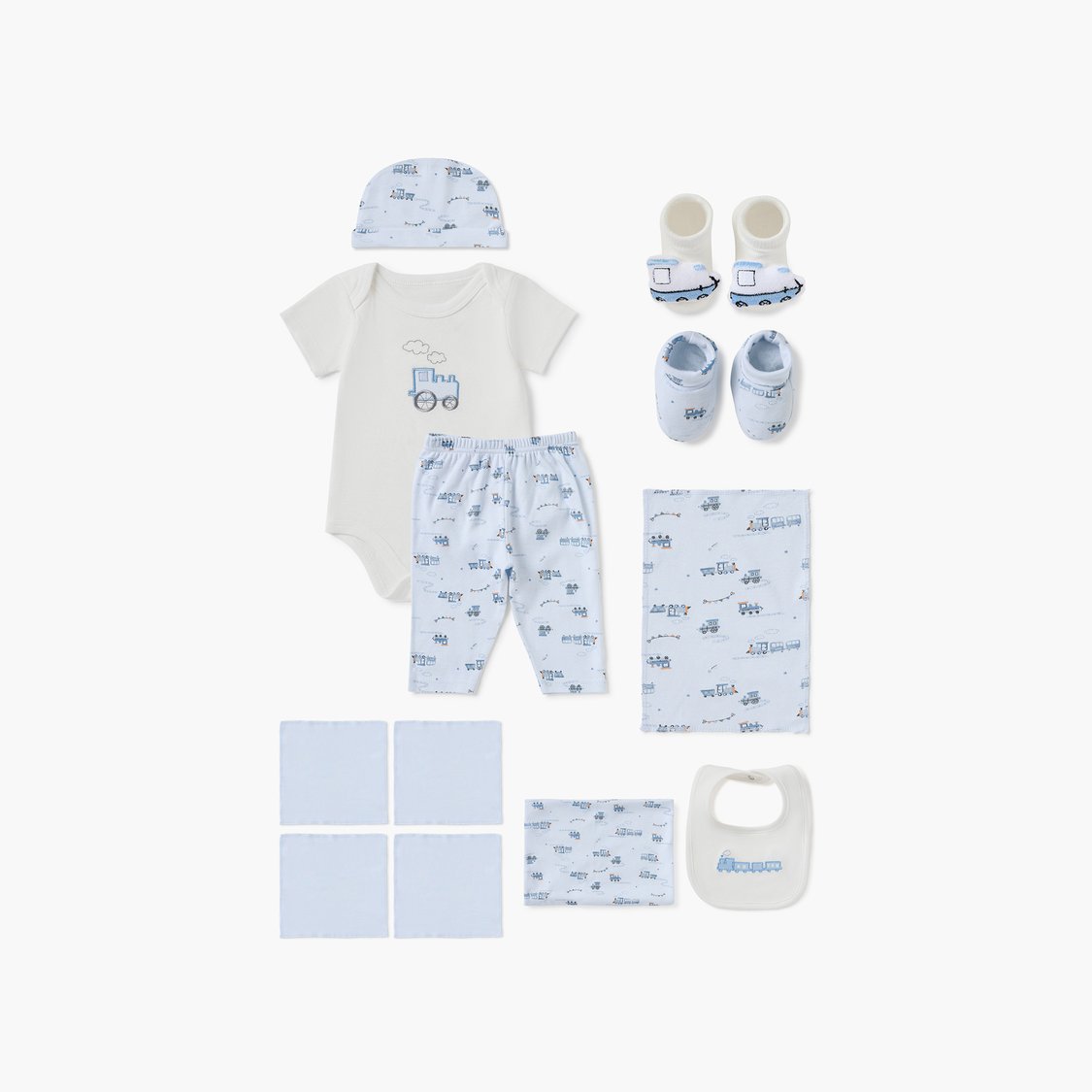 Juniors 12-Piece Vehicle Print Clothing Gift Set