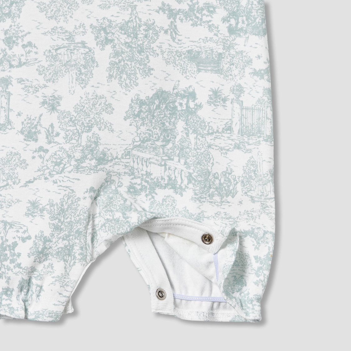 Giggles Floral Embroidered Sleeveless Romper