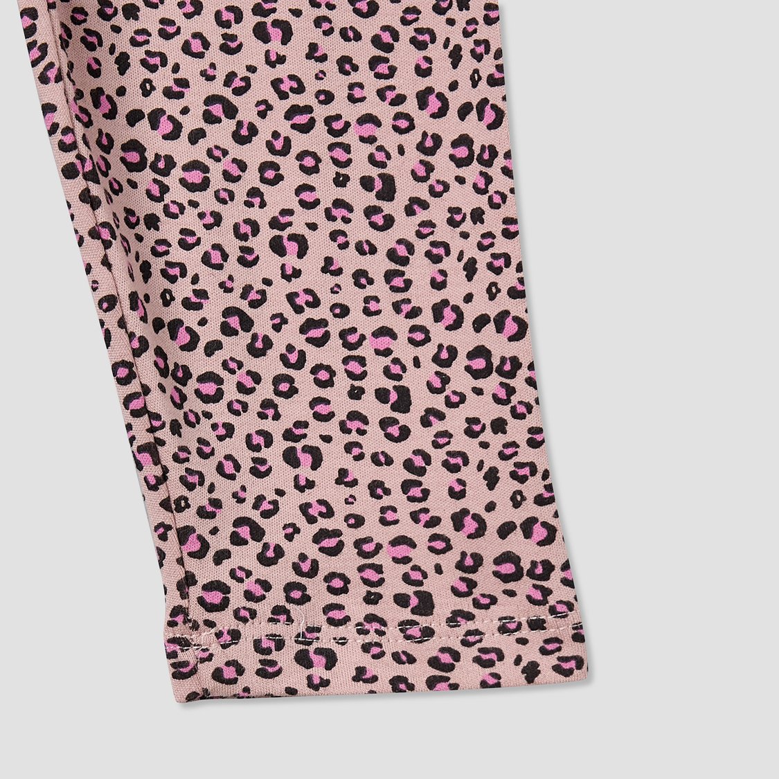 Juniors Printed T-shirt with Pyjamas Set