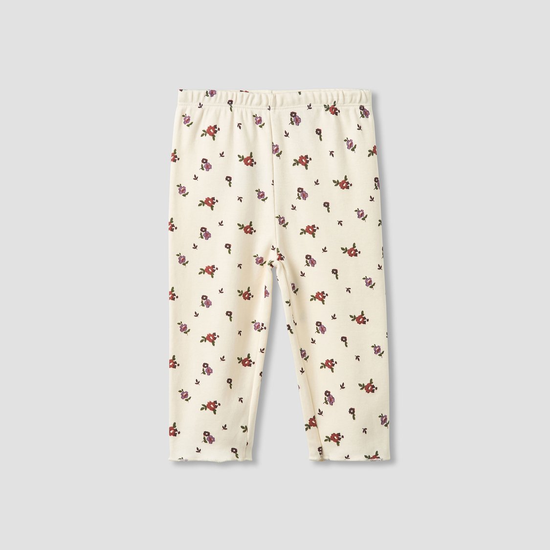 Juniors Floral Print T-shirt with Pyjamas - Set of 3