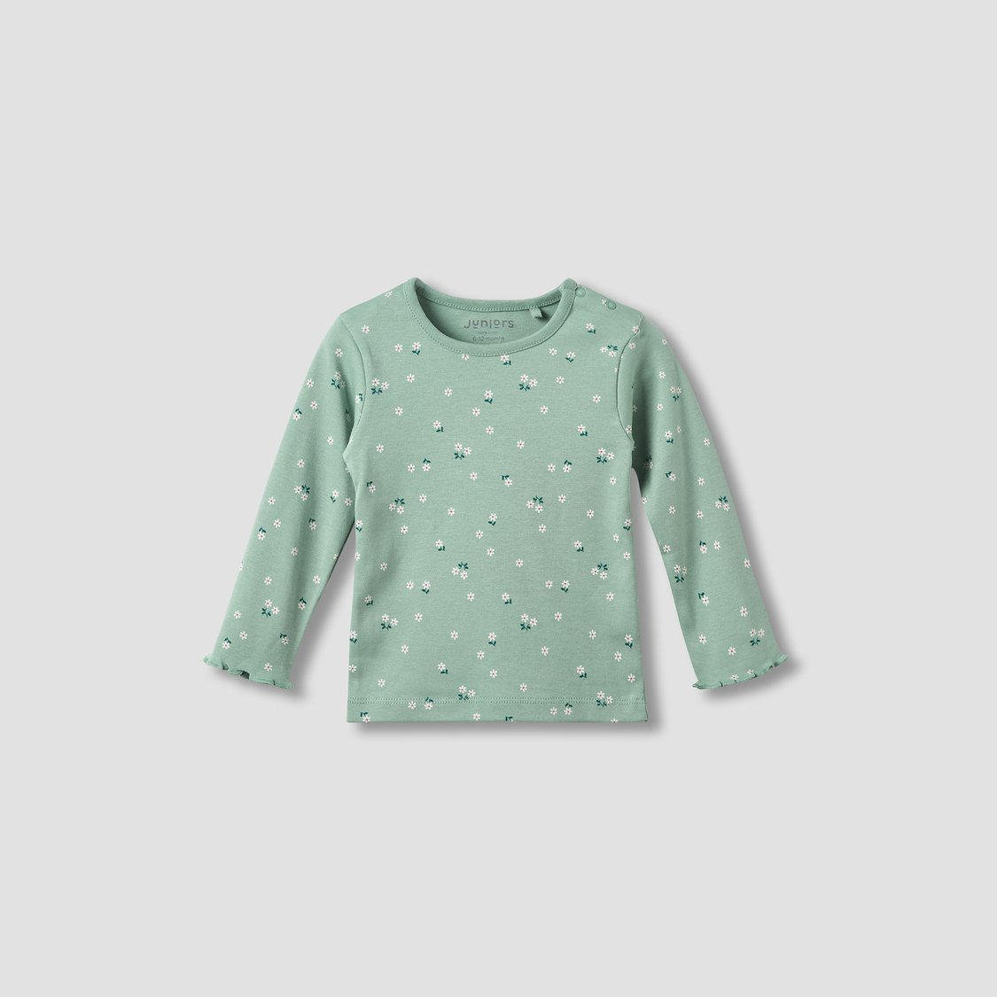 Juniors Floral Print T-shirt with Pyjamas - Set of 3