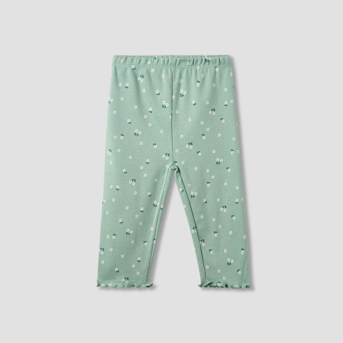 Juniors Floral Print T-shirt with Pyjamas - Set of 3