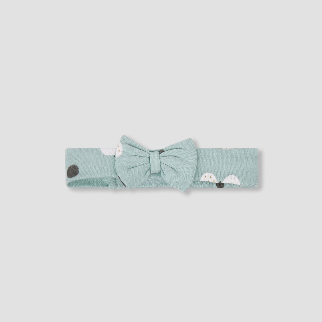 Juniors Printed Hairband with Bow Accent - Set of 3