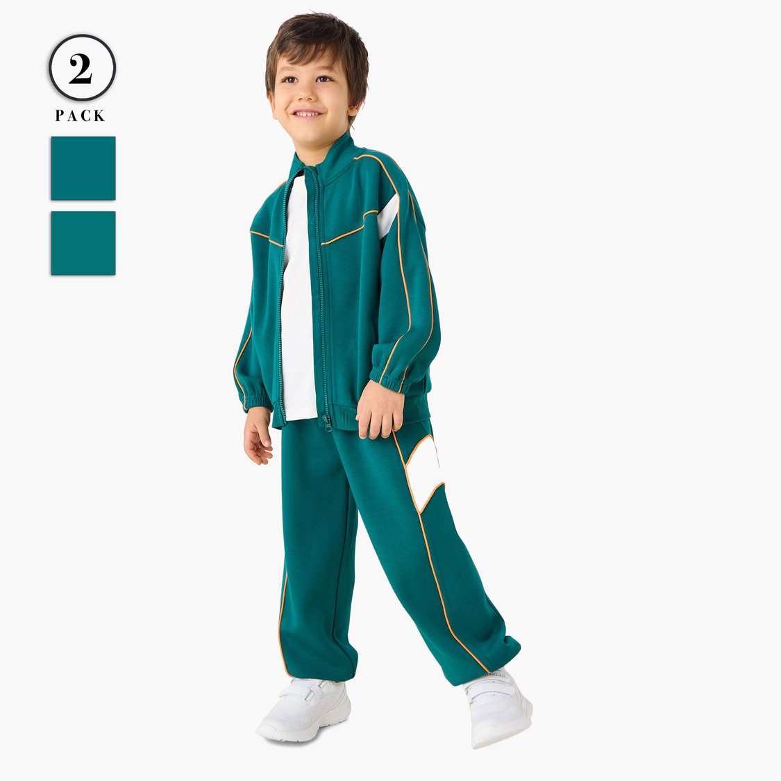 Juniors Zip Through Jacket and Joggers Set