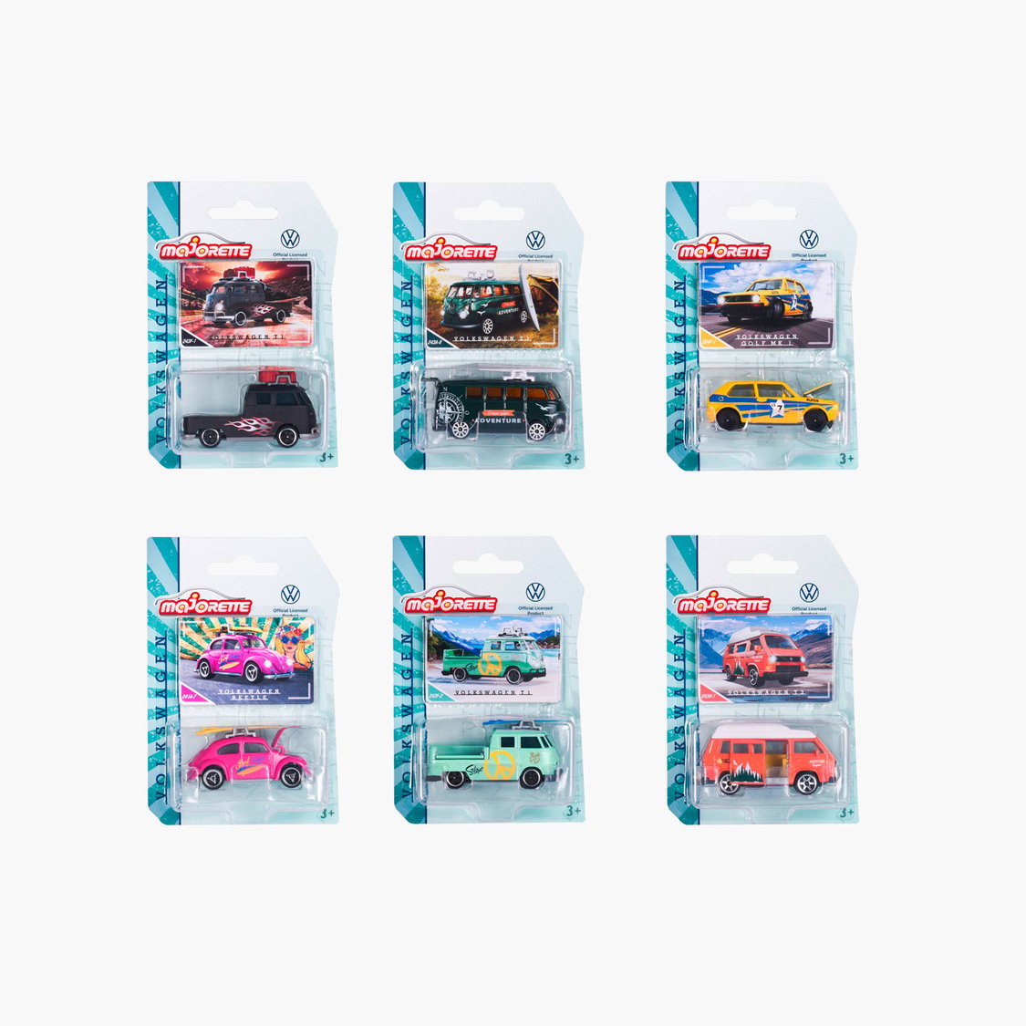 Majorette Assorted Volkswagen The Originals Premium Car
