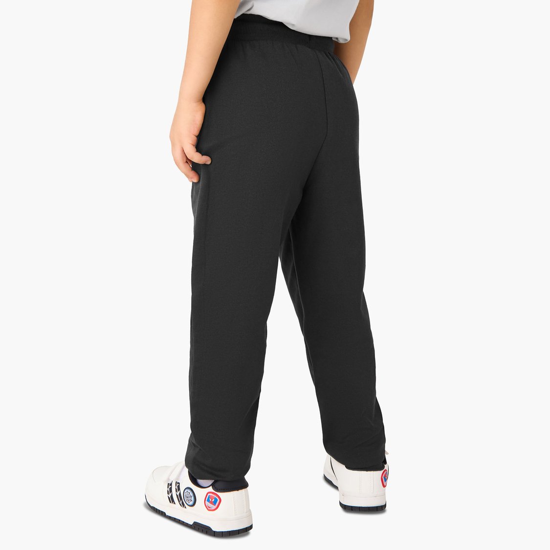 Juniors Solid Joggers with Drawstring Closure