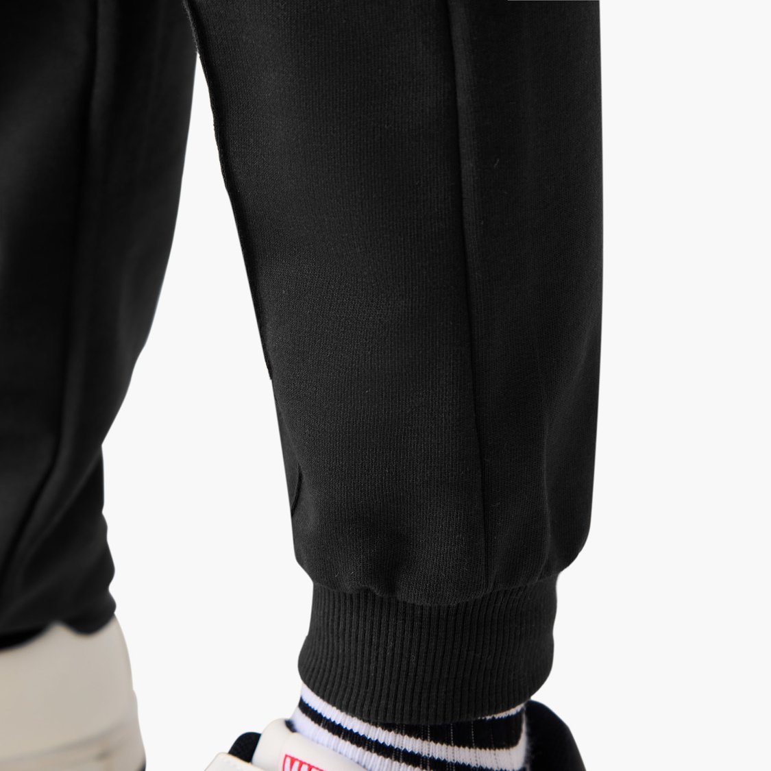 Juniors Solid Joggers with Drawstring Closure