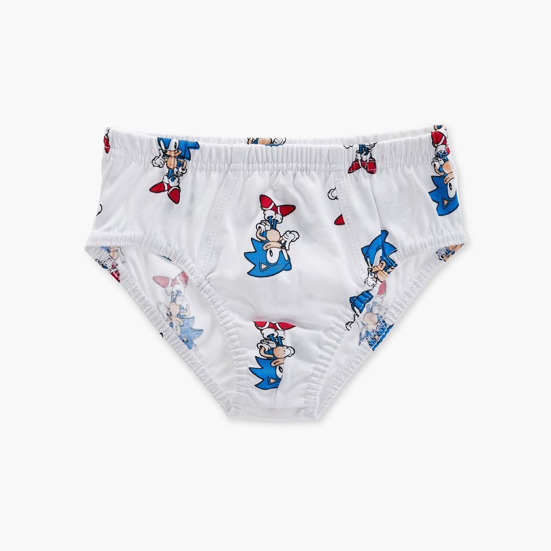 Juniors Sonic the Hedgehog Print Briefs - Set of 3