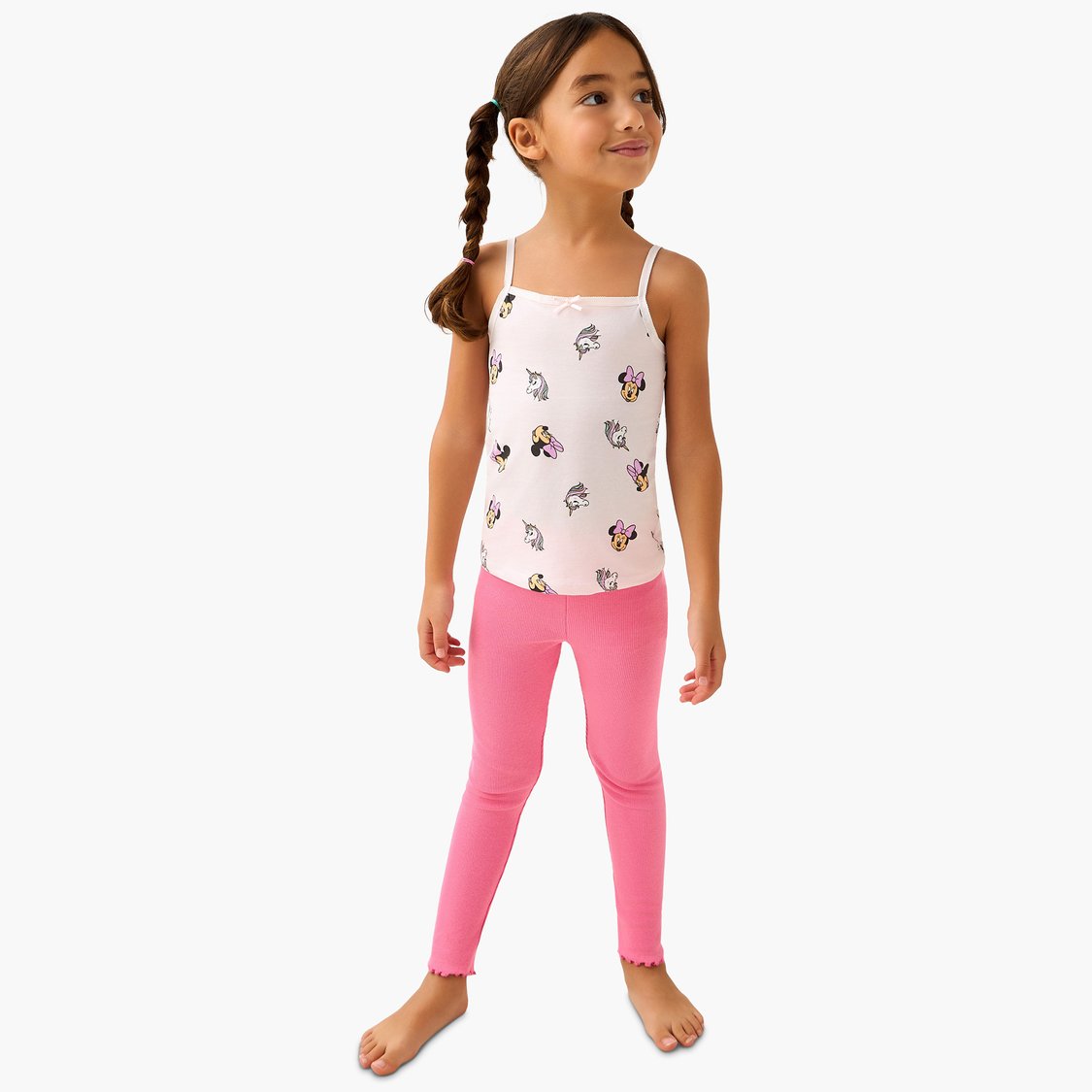 Juniors Minnie Mouse Print Camisole - Pack of 3