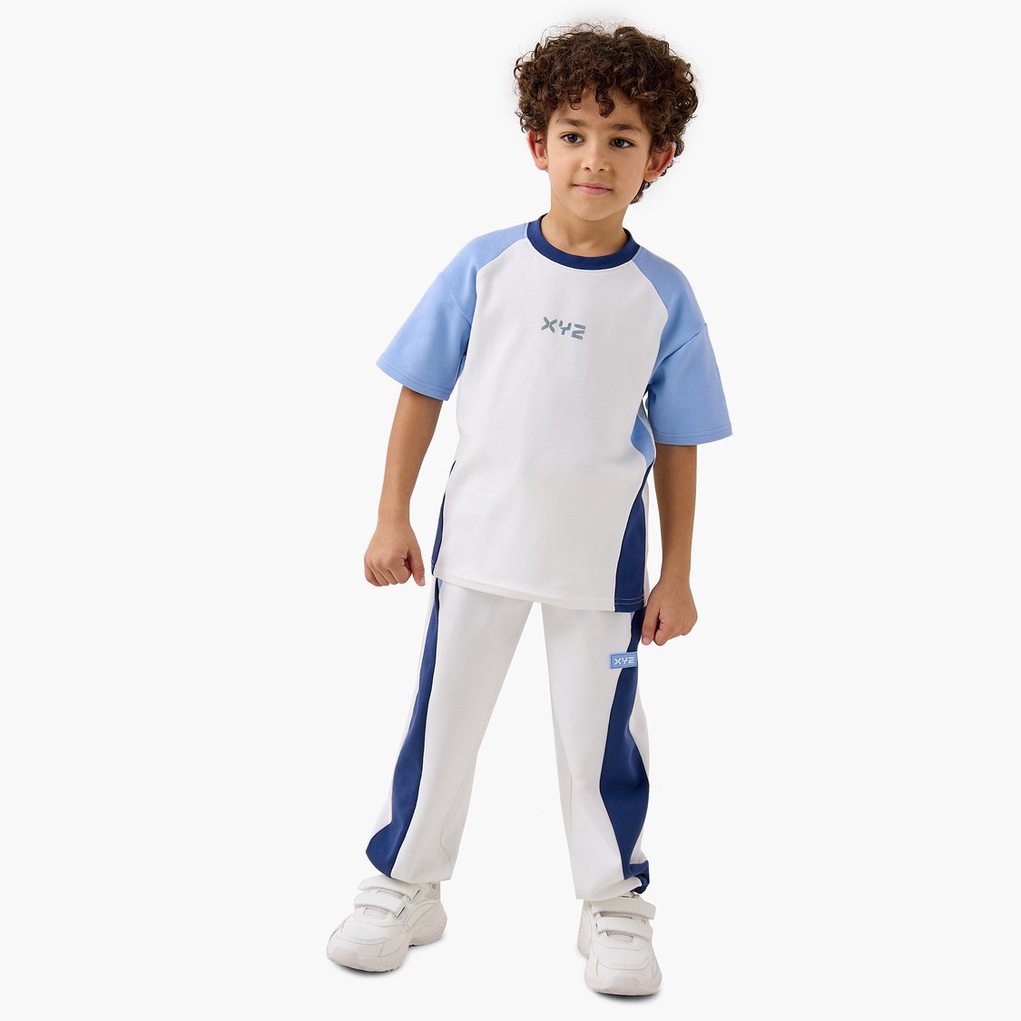 Juniors Colourblock Joggers with Pockets