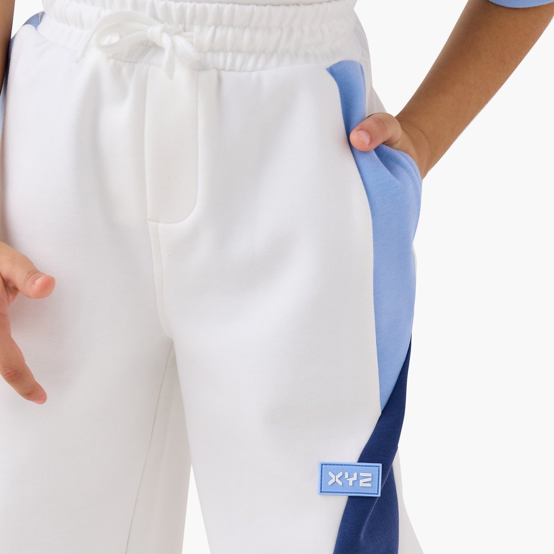 Juniors Colourblock Joggers with Pockets