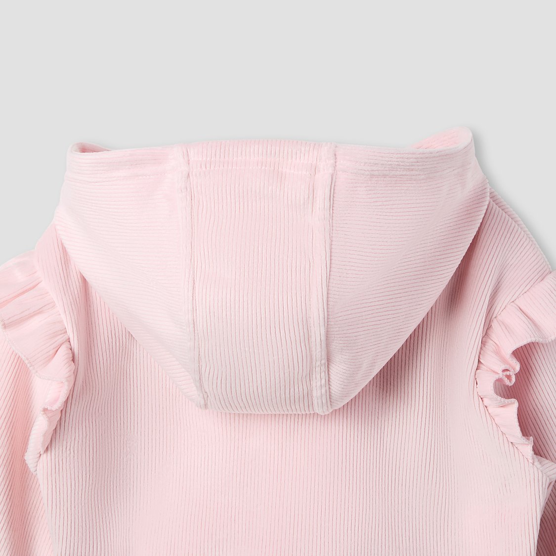 Juniors Textured Sweatshirt with Track Pants Set