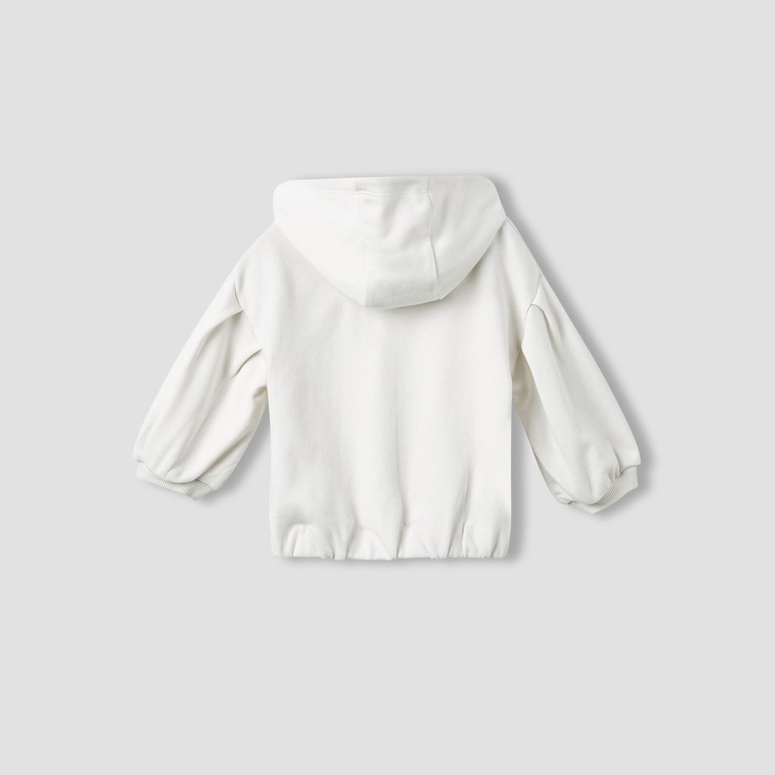 Juniors Printed Hooded Sweatshirt