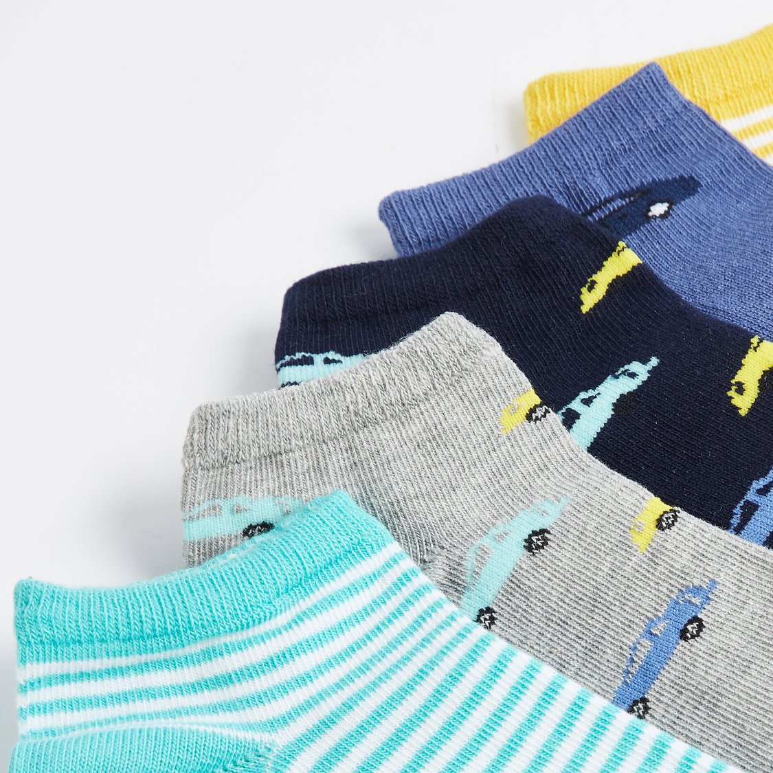 Juniors Assorted Ankle Length Socks - Set of 5