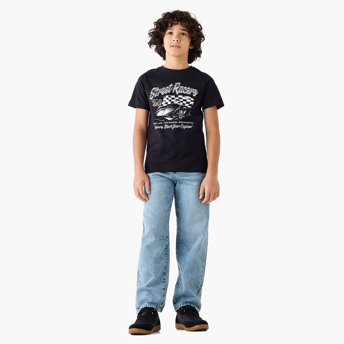 Juniors Graphic Print T-shirt