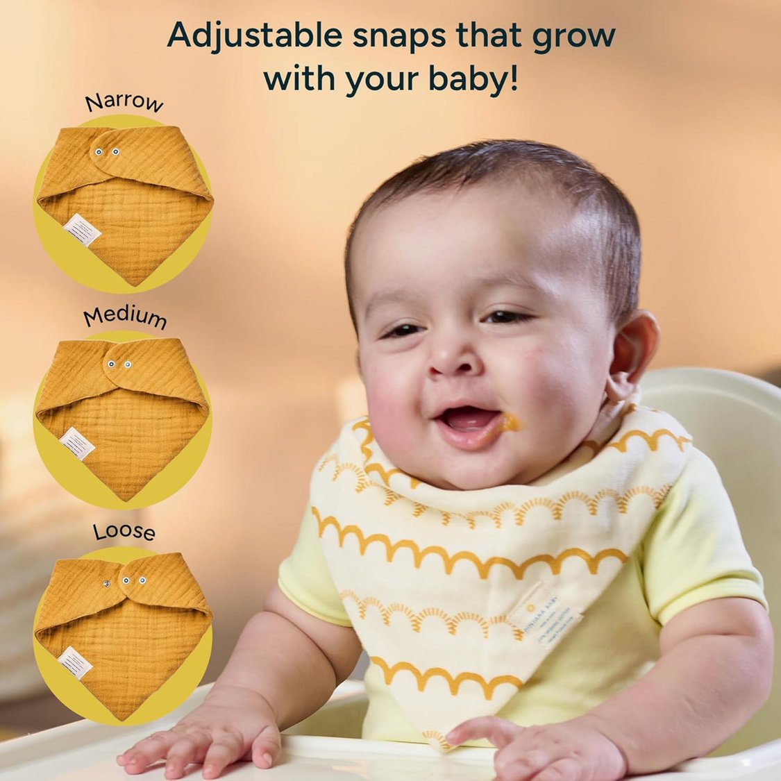 Nintara Baby Assorted Bibs - Set of 6