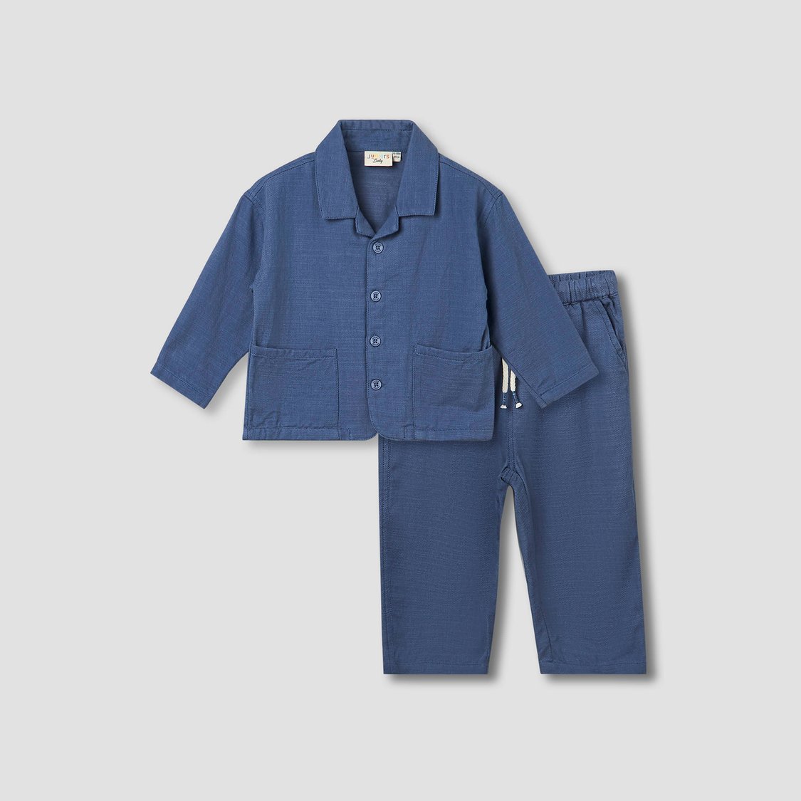 Juniors Solid Shirt and Pants Set