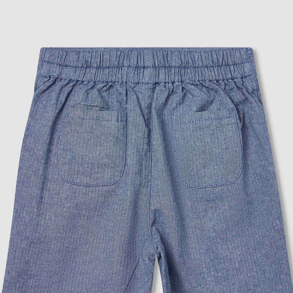 Juniors Striped Regular Fit Trousers