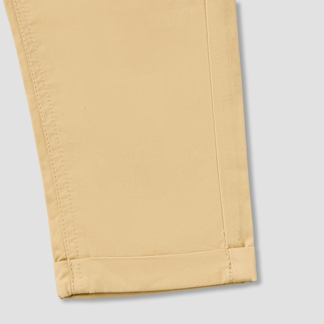 Juniors Solid Trousers with Button Closure