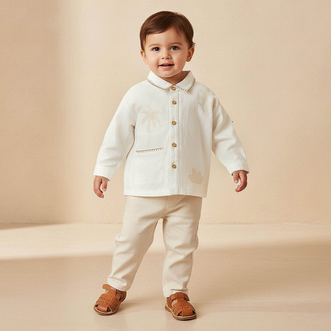Juniors Embroidered Shirt