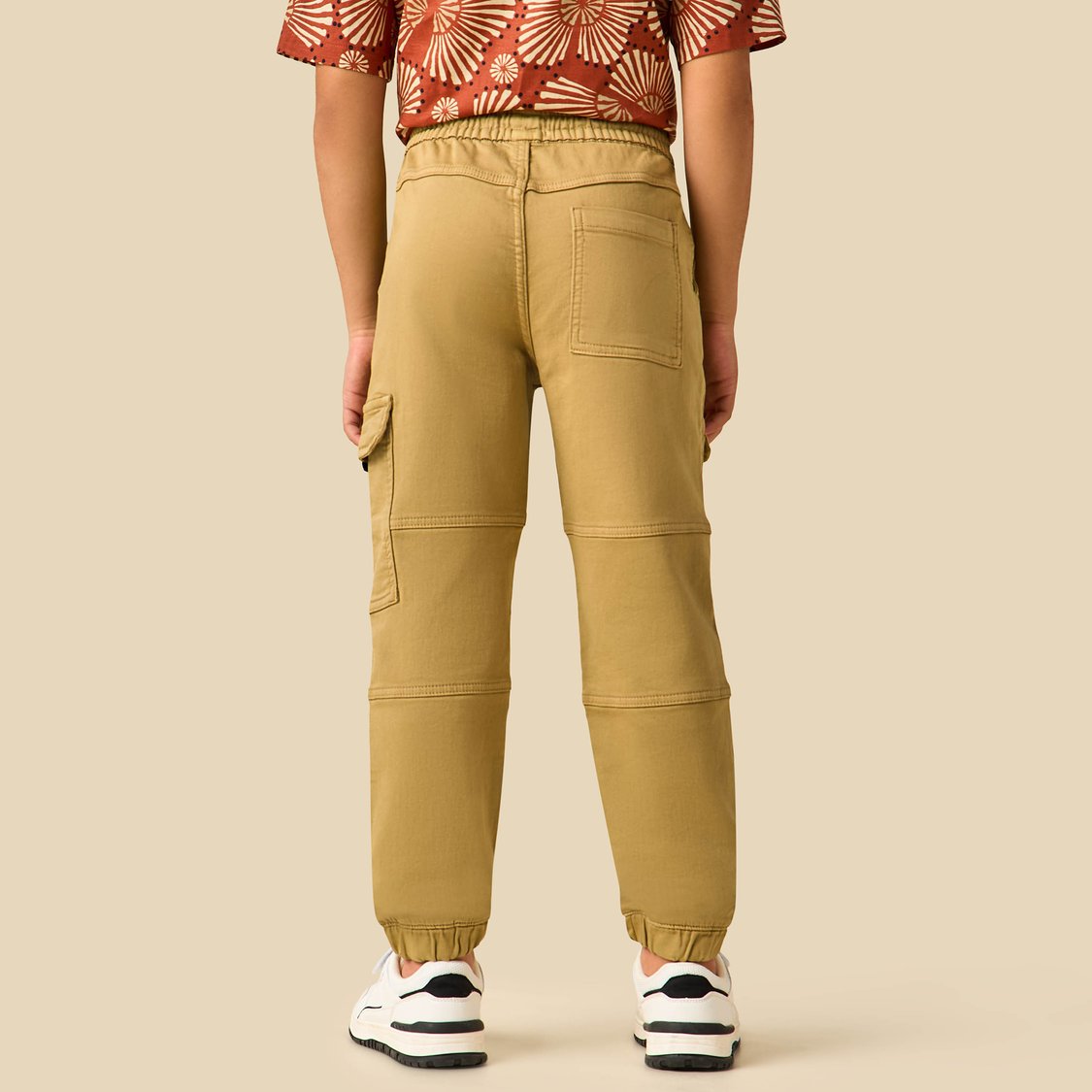 Juniors Solid Cargo Joggers
