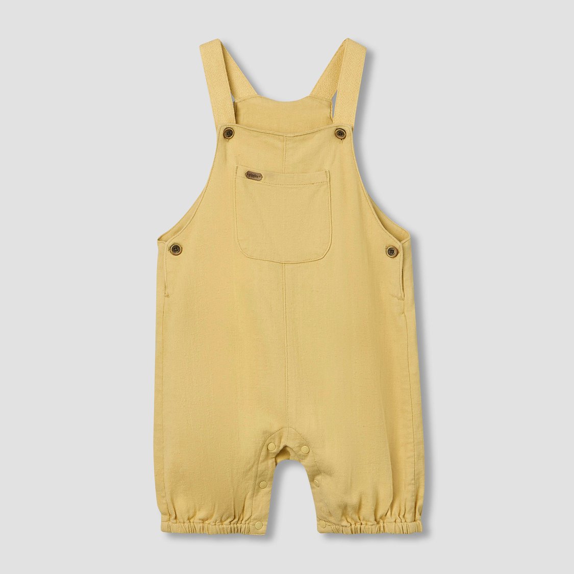 Giggles Solid T-shirt and Dungaree Set