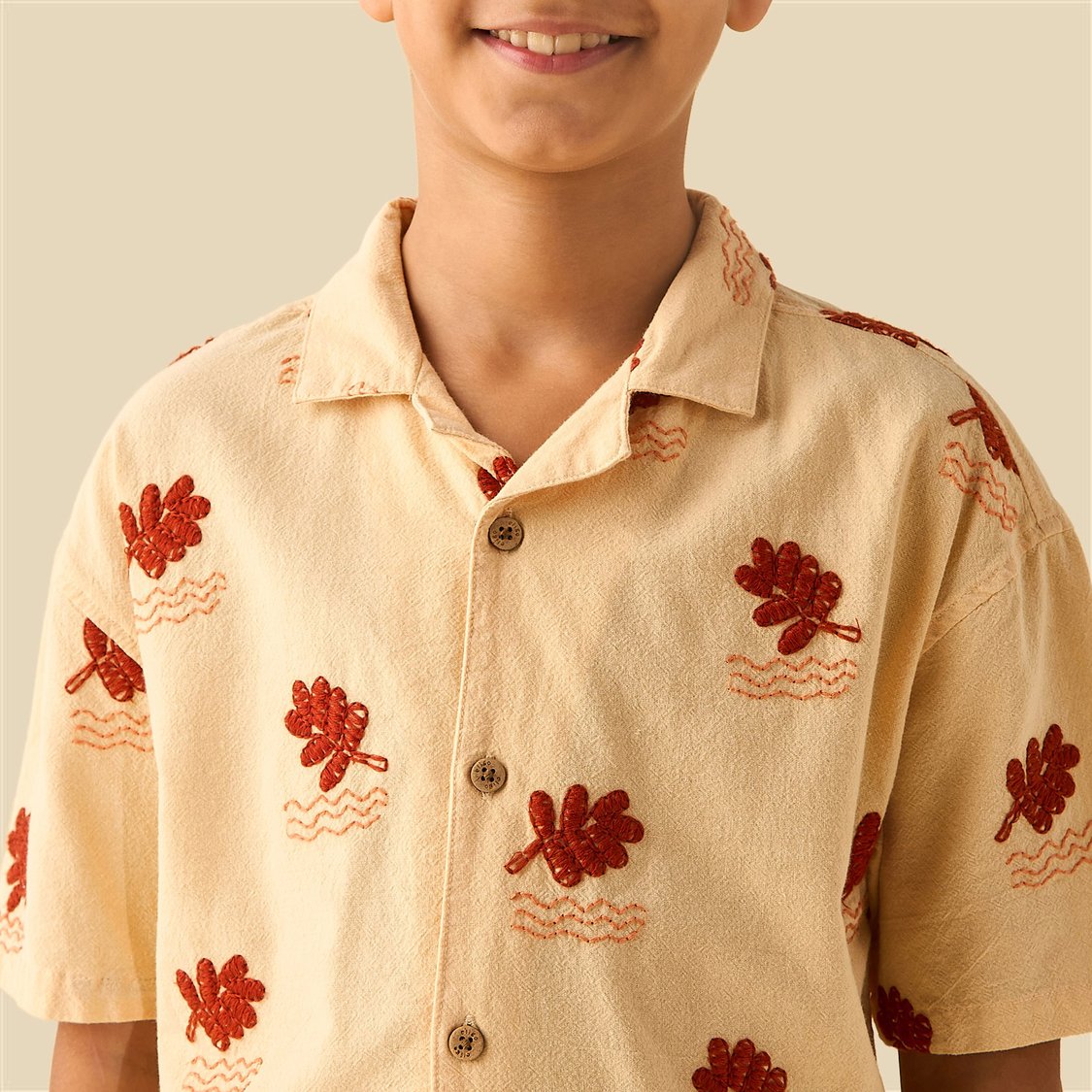 Juniors Embroidered Shirt