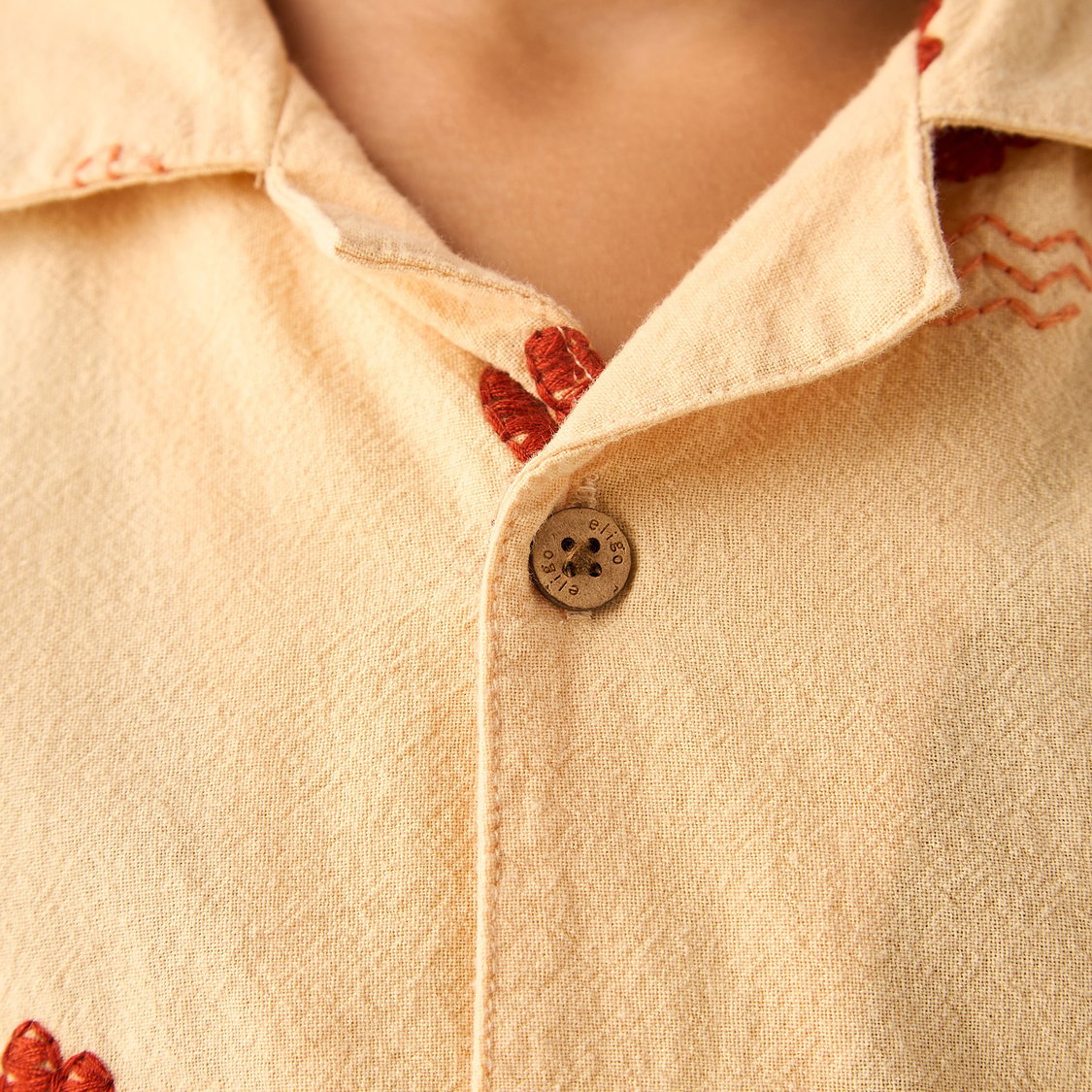 Juniors Embroidered Shirt