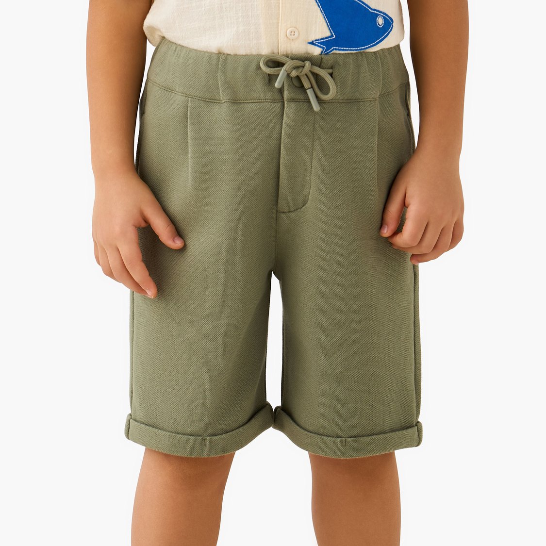 Juniors Textured Shorts