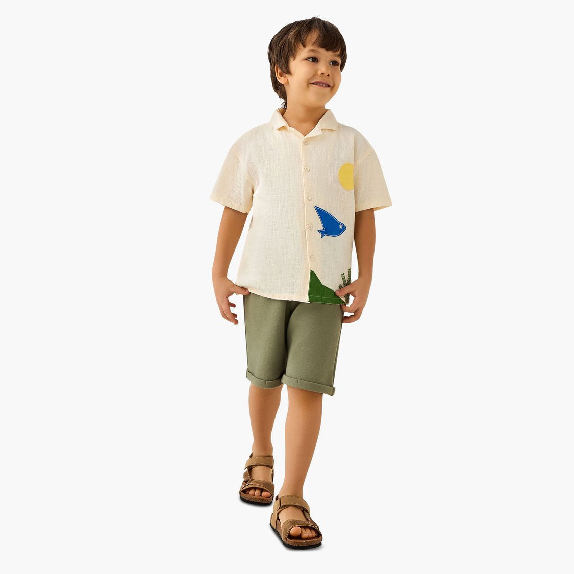 Juniors Textured Shorts