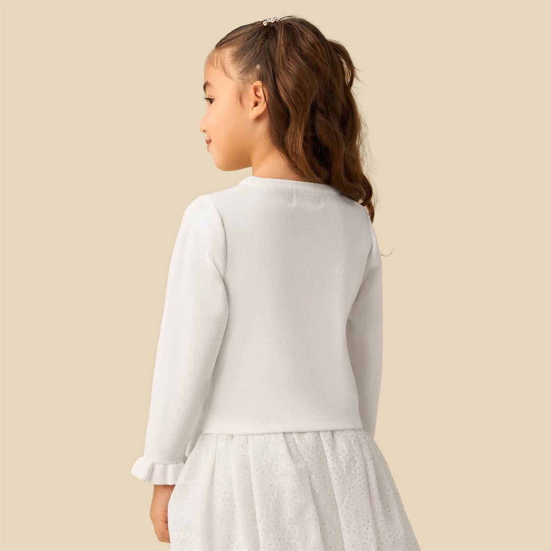 Juniors Sequinned Cardigan