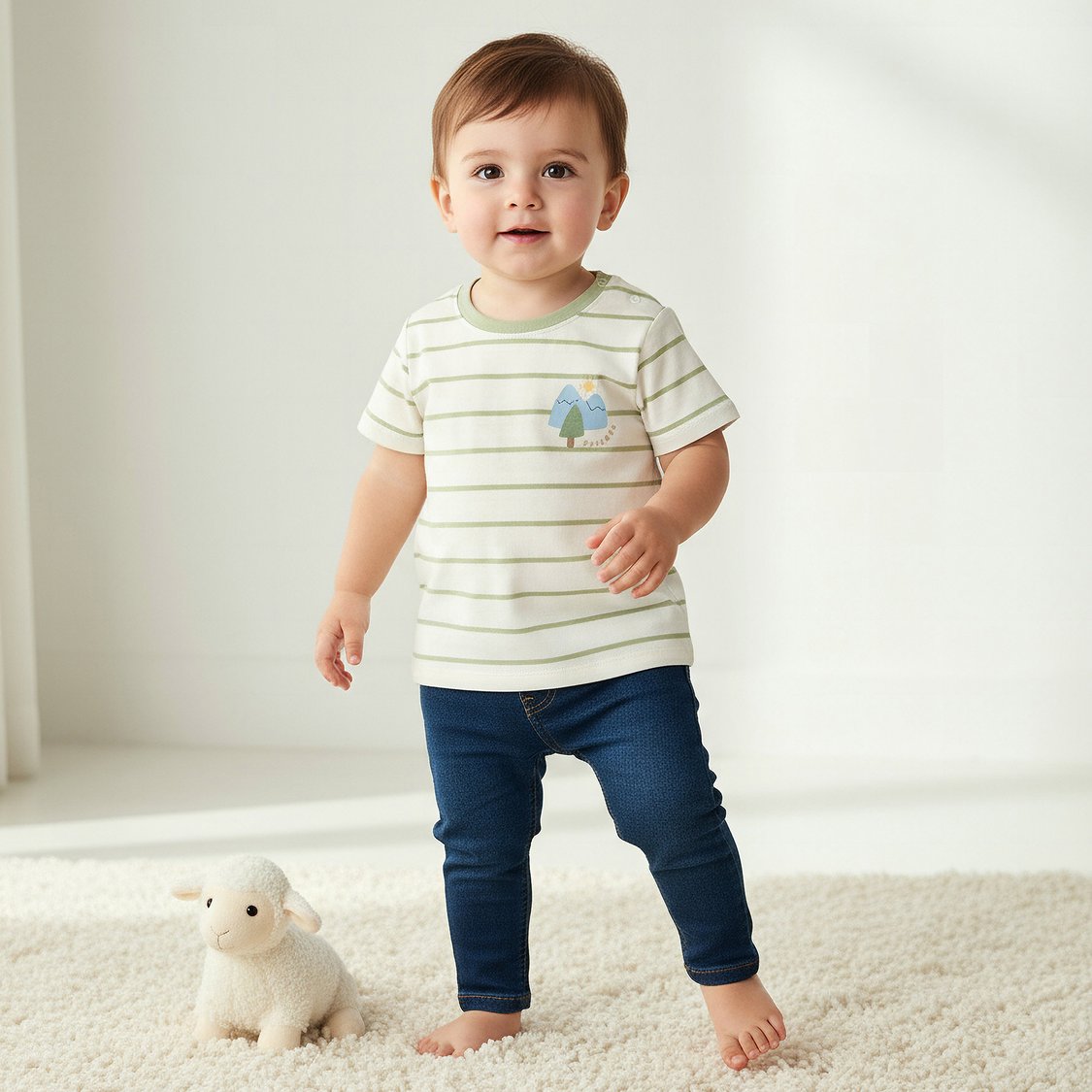Juniors Striped T-shirt