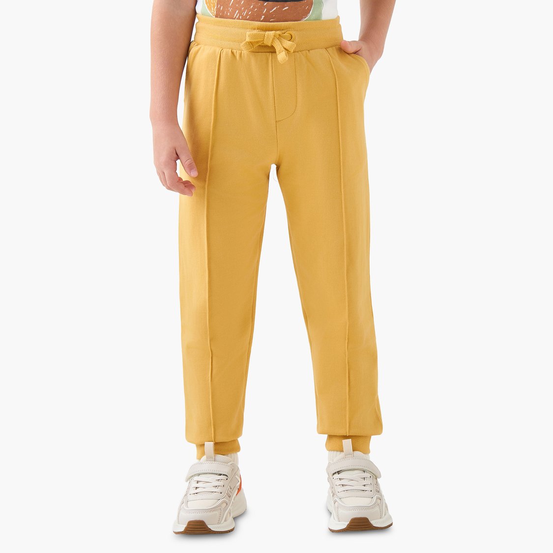 Juniors Solid Joggers with Pockets