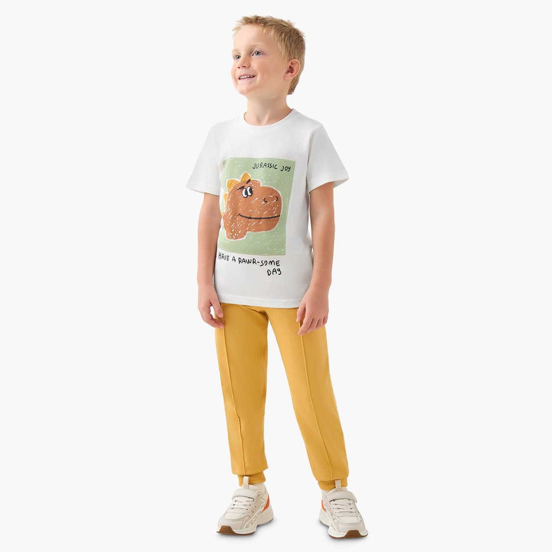 Juniors Solid Joggers with Pockets