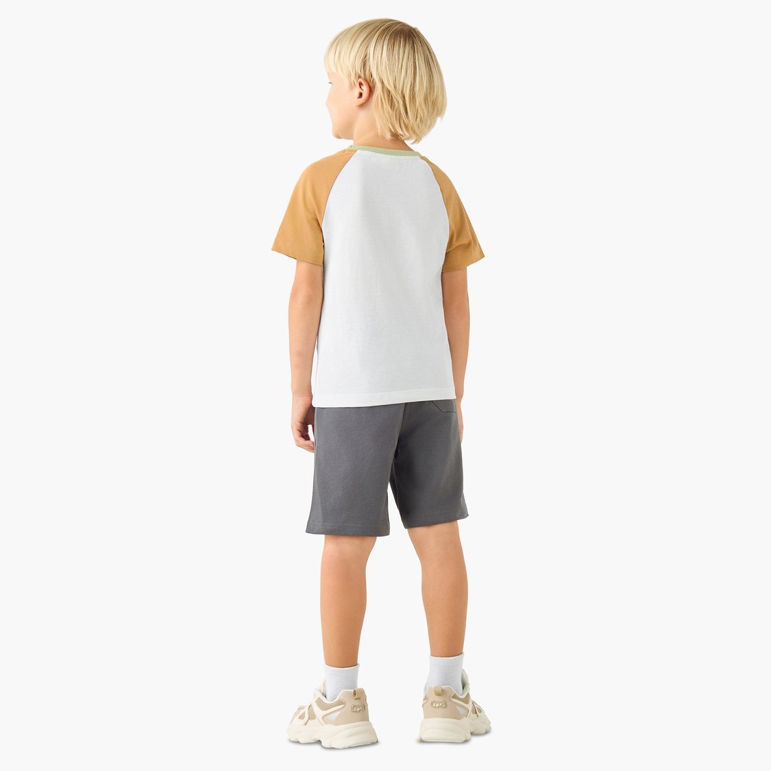 Juniors Printed T-shirt and Shorts - Set of 3