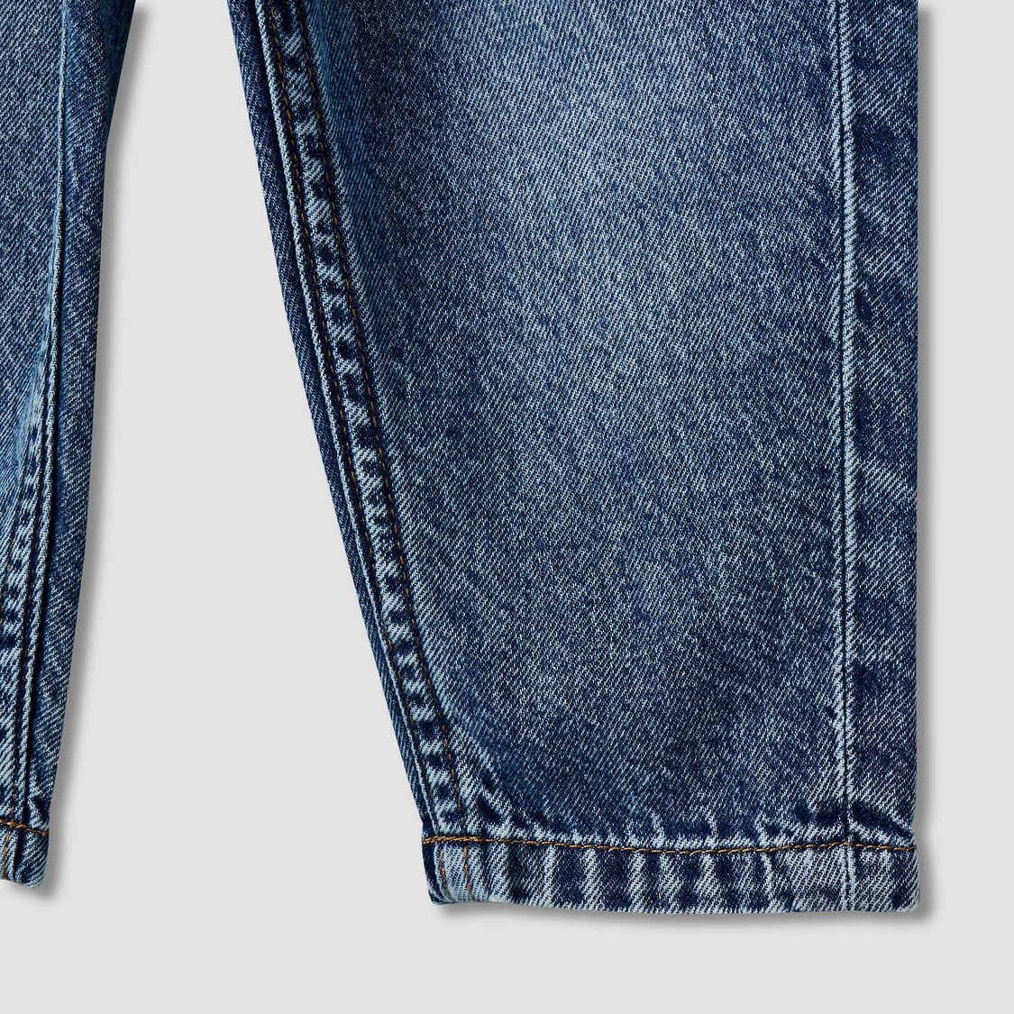 Juniors Washed Jeans with Elasticated Waistband