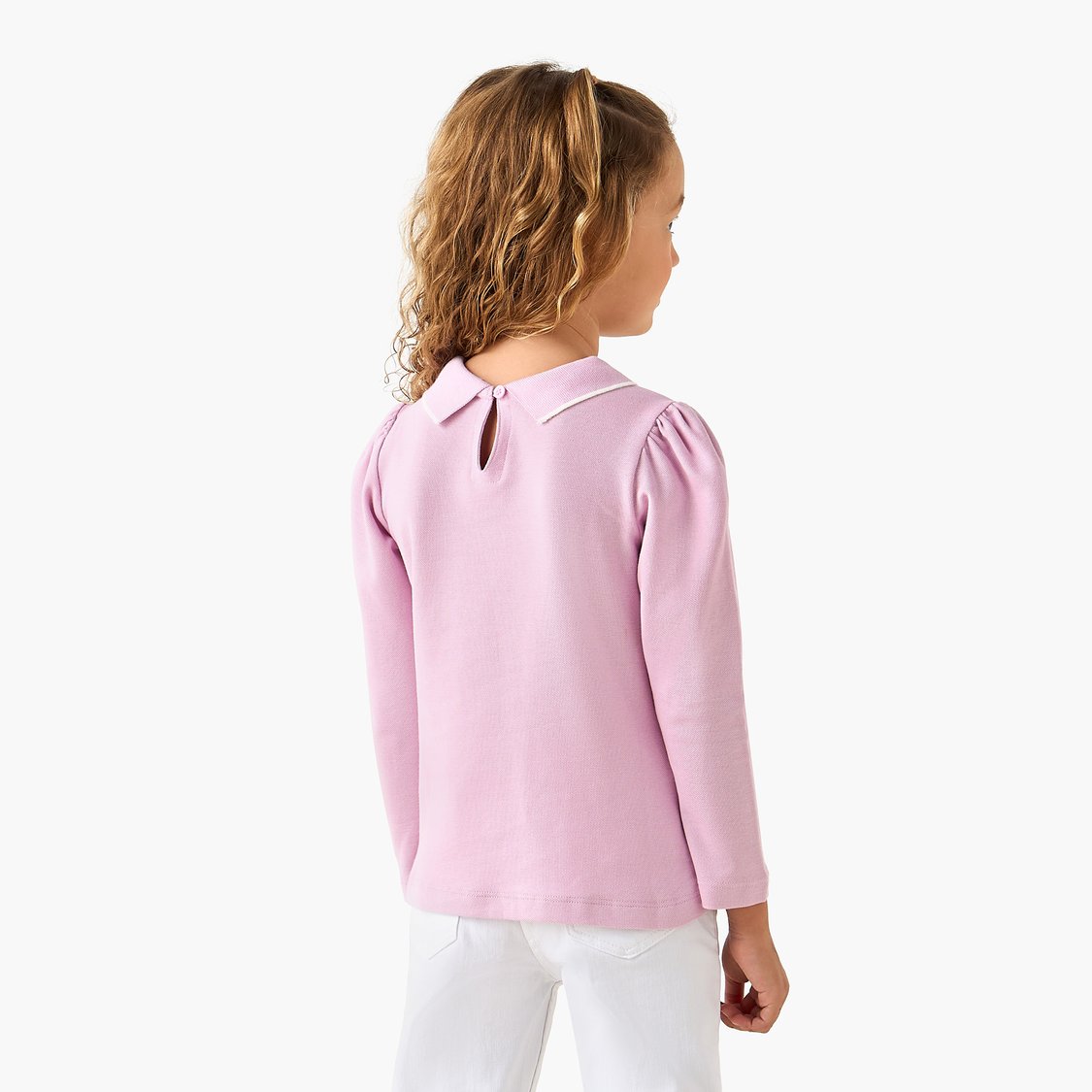 Juniors Embroidered Knit Top