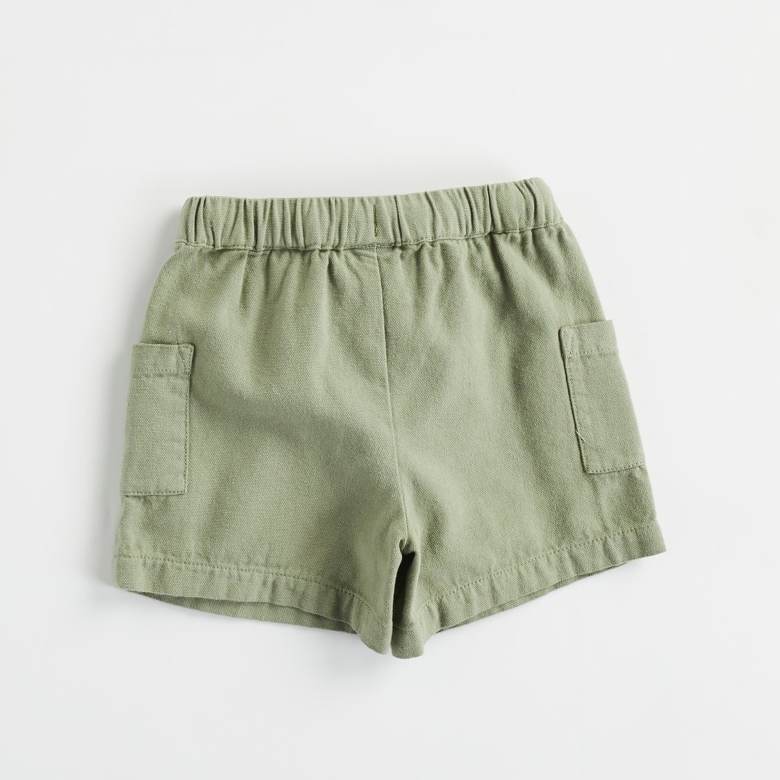 Giggles Solid Cargo Shorts with Drawstring Waistband