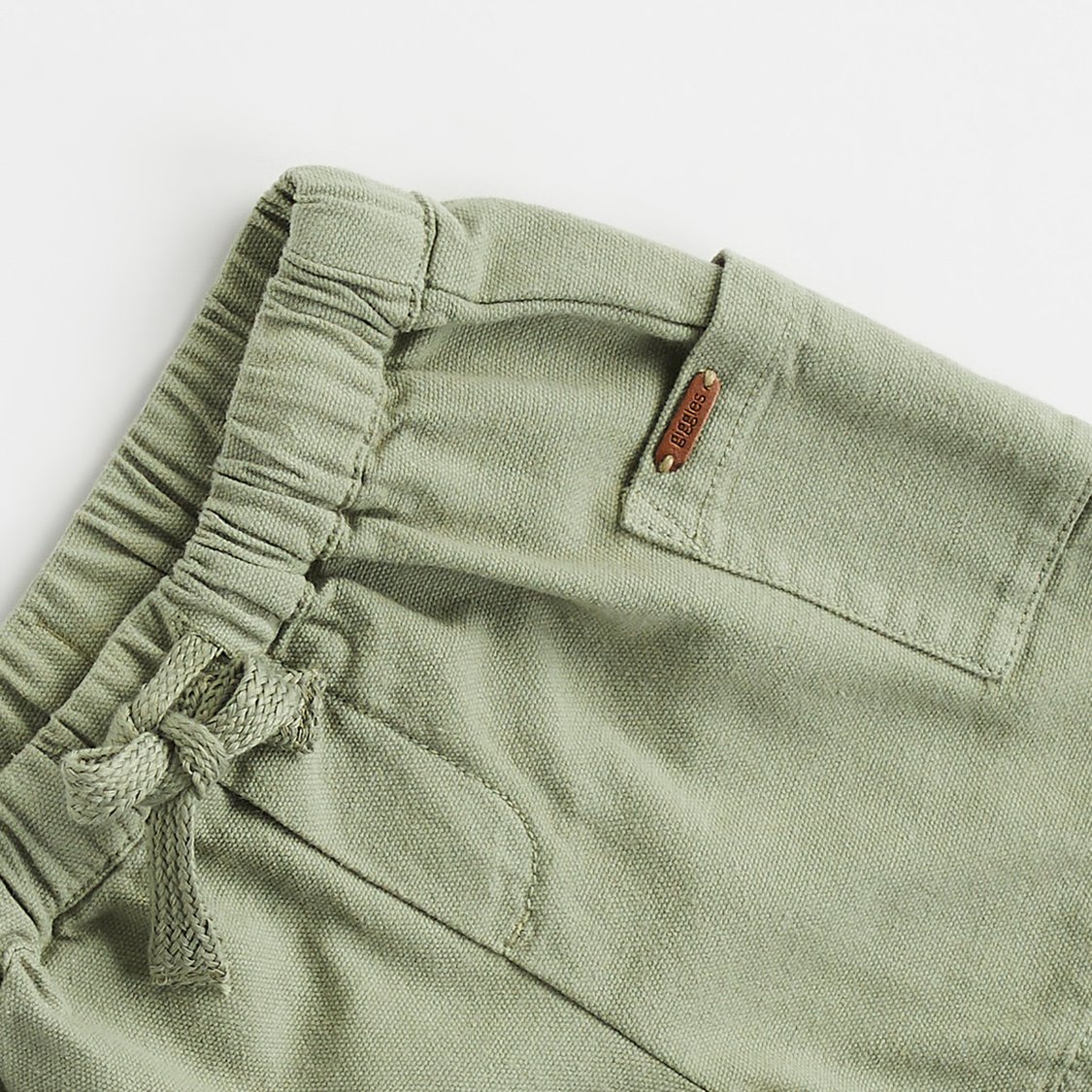 Giggles Solid Cargo Shorts with Drawstring Waistband