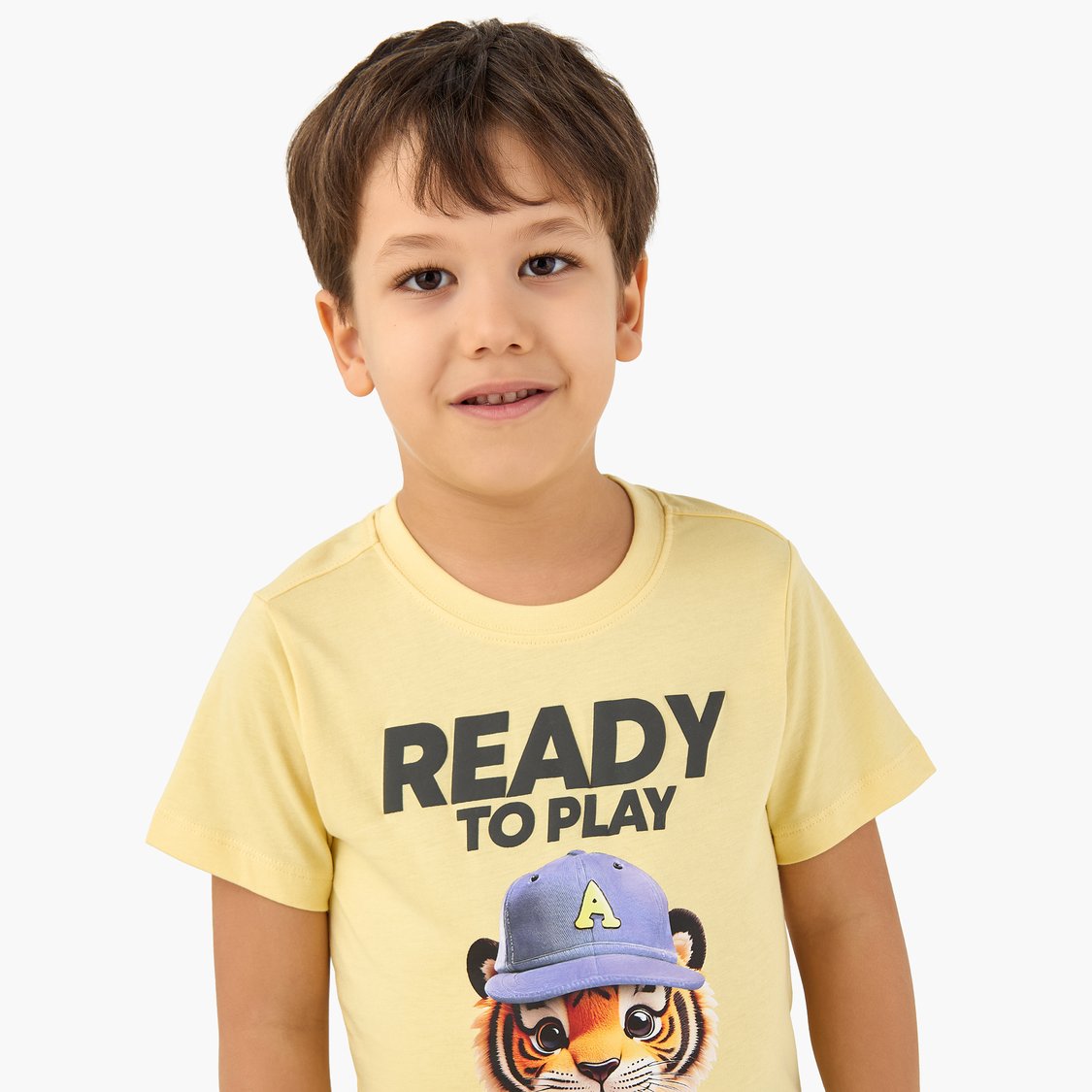 Juniors Tiger Print T-shirt