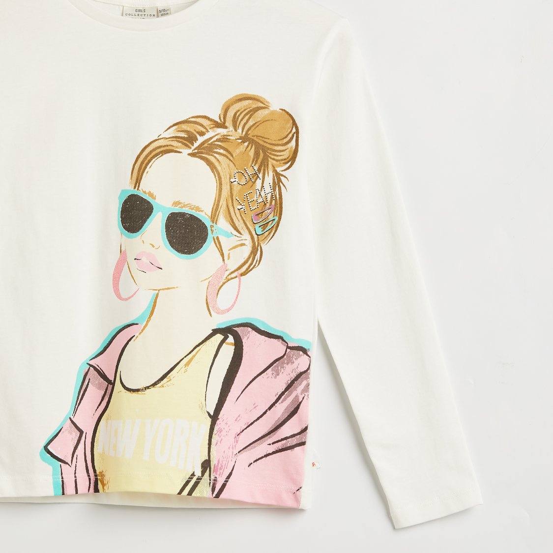 Juniors Graphic Print T-shirt